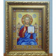 Icon Bead Embroidery Pattern on Art Canvas "Wedding Icon – The Lord God Almighty"