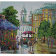 Bead Embroidery Pattern on Art Canvas "The Journey"