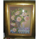 Bead Embroidery Kit on Art Canvas "Pearl"
