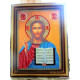 Bead Embroidery Kit on Art Canvas "Jesus Christ"