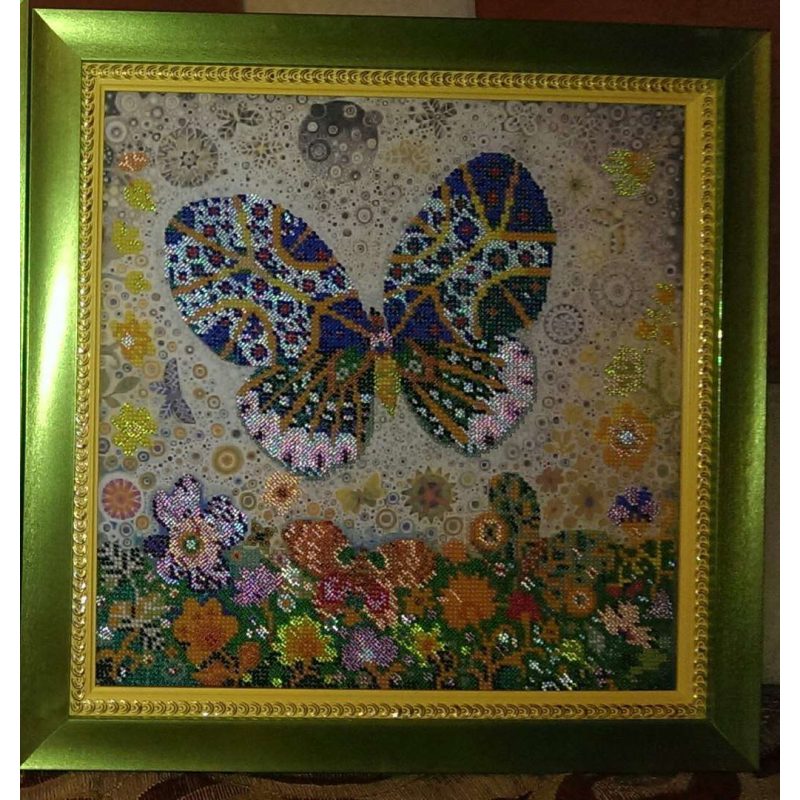 Bead Embroidery Pattern on Art Canvas "Magic dream"