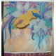 Bead Embroidery Pattern on Art Canvas "Winter Girl"