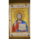Icon Bead Embroidery Pattern on Art Canvas "Icons "Jesus Christ""