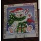 Mini Bead Embroidery Magnet Kit "Fun bear"