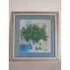 Bead Embroidery Pattern on Art Canvas "Daisy"