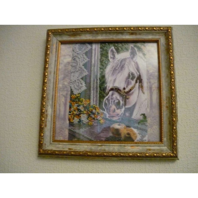 Bead Embroidery Pattern on Art Canvas "Treats"