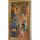 Bead Embroidery Kit on Art Canvas "Colour mood"