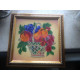 Bead Embroidery Kit on Art Canvas "Fruit"