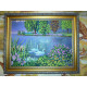 Bead Embroidery Kit on Art Canvas "Swan song"