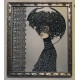 Bead Embroidery Kit on Art Canvas "Morgana"