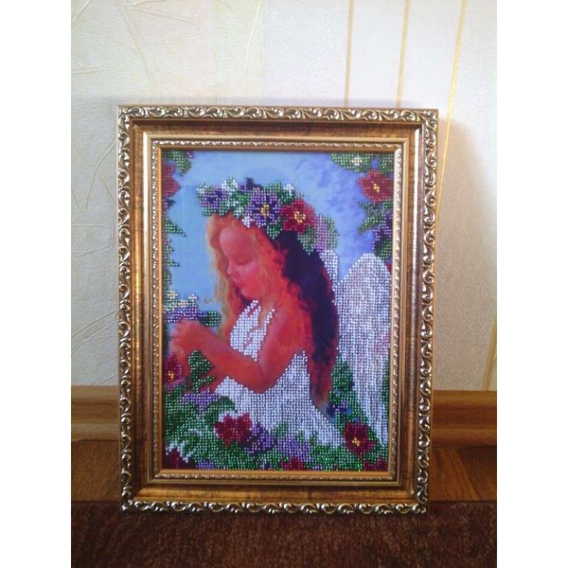 Bead Embroidery Kit on Art Canvas "Fortune-telling"