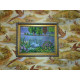 Bead Embroidery Kit on Art Canvas "Swan song"