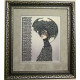 Bead Embroidery Kit on Art Canvas "Morgana"