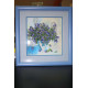 Bead Embroidery Pattern on Art Canvas "Daisy"