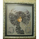 Bead Embroidery Kit on Art Canvas "Selena"