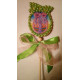 Mini Bead Embroidery Magnet Kit "Easter egg – 1"