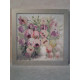 Bead Embroidery Pattern on Art Canvas "Little bit of Summer"