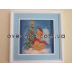 Bead Embroidery Pattern on Art Canvas "The Christmas Star"