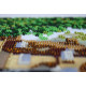 Bead Embroidery Kit on Art Canvas "Sunday picnic"