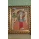 Icon Bead Embroidery Kit on Art Canvas "St. Nina"