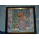 Bead Embroidery Pattern on Art Canvas "Cupids"