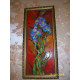Bead Embroidery Kit on Art Canvas "Iris"