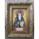 Mini Icon Bead Embroidery Kit on Art Canvas "St. Denis"