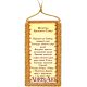 Talisman Bead Embroidery Kit on Art Canvas "Prayer of the Holy Trinity (Ukrainian text)"