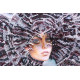 Bead Embroidery Kit on Art Canvas "Selena"