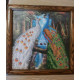 Bead Embroidery Pattern on Art Canvas "Rivals"