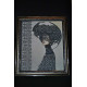 Bead Embroidery Kit on Art Canvas "Morgana"