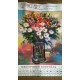 Bead Embroidery Pattern on Art Canvas "Floral Cocktail"