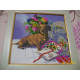 Bead Embroidery Pattern on Art Canvas "Idyll"