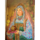 Bead Embroidery Kit on Art Canvas "Vasilisa"