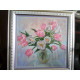 Bead Embroidery Kit on Art Canvas "Spring Lyrics"