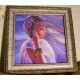Bead Embroidery Pattern on Art Canvas "Roda"