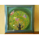 Bead Embroidery Pattern on Art Canvas "Heaven birds"