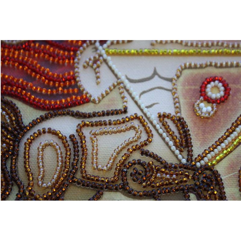 Bead Embroidery Kit on Art Canvas "Sagittarius"