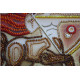Bead Embroidery Kit on Art Canvas "Sagittarius"