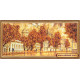 Bead Embroidery Kit on Art Canvas "Autumn Poetry"
