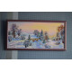 Bead Embroidery Kit on Art Canvas "Bewitched forest"