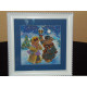 Bead Embroidery Pattern on Art Canvas "Magic Winter"
