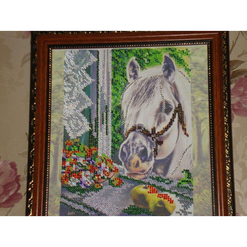 Bead Embroidery Pattern on Art Canvas "Treats"