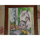 Bead Embroidery Pattern on Art Canvas "Treats"