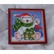 Mini Bead Embroidery Magnet Kit "Fun bear"