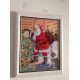 Bead Embroidery Kit on Art Canvas "Christmas Eve"