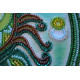 Bead Embroidery Kit on Art Canvas "Scorpio"