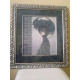 Bead Embroidery Kit on Art Canvas "Morgana"
