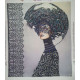 Bead Embroidery Kit on Art Canvas "Morgana"