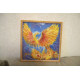 Bead Embroidery Pattern on Art Canvas "The Firebird"